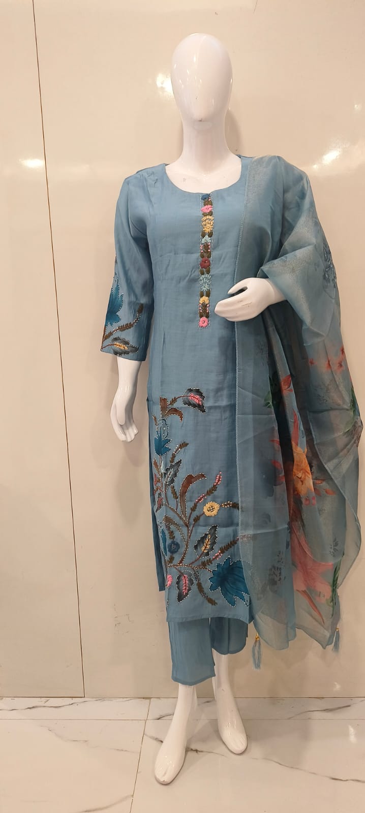 MUSLIN KURTHI SET
