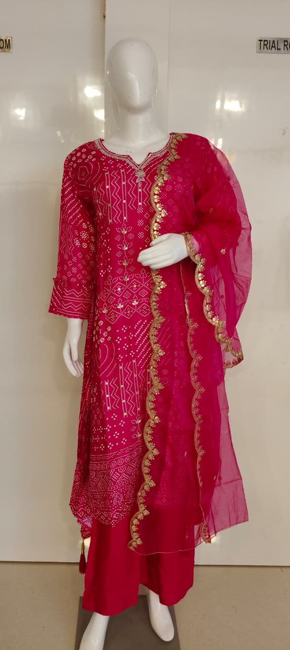 MUSLIN KURTI SET