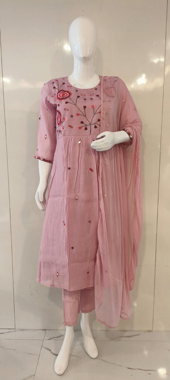 OFFICE WEAR KURTHI SET