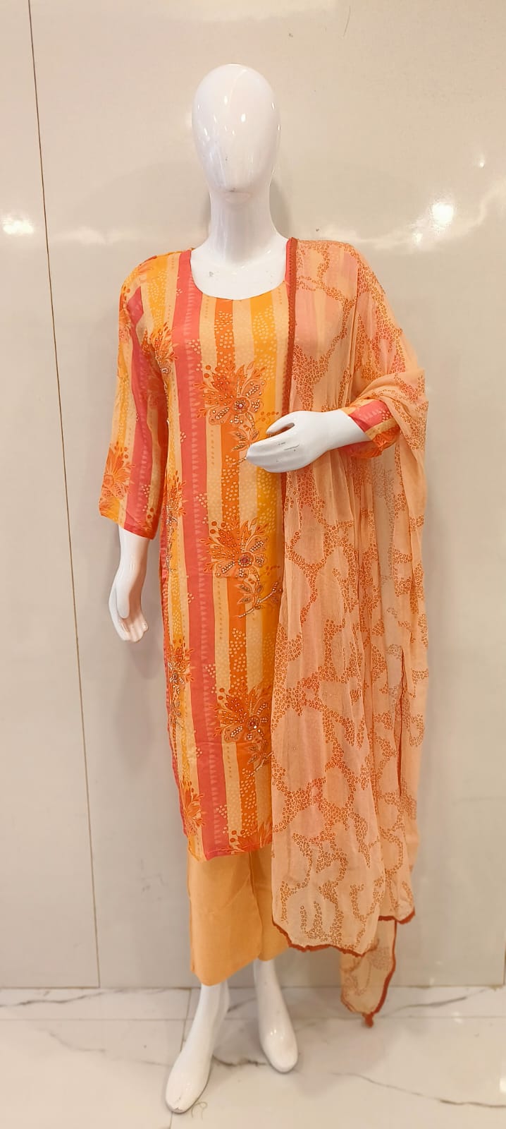 MUSLIN KURTHI SET