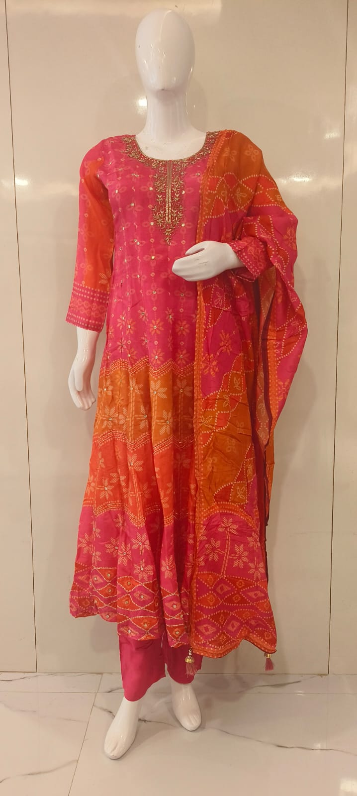 SEMI PARTY WEAR KURTHI