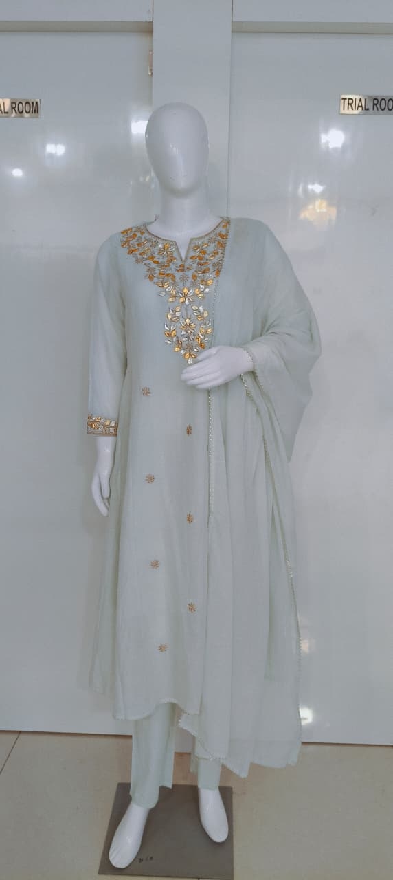 Mul Cotton Kurthi Set