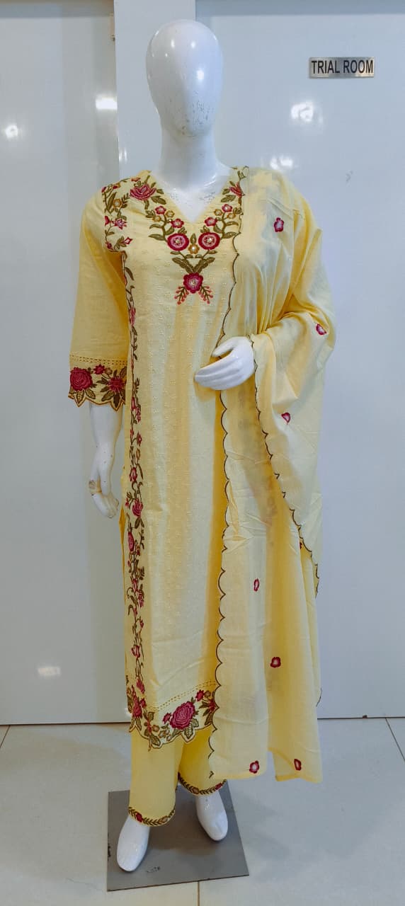 PARTYWEAR KURTHI SET
