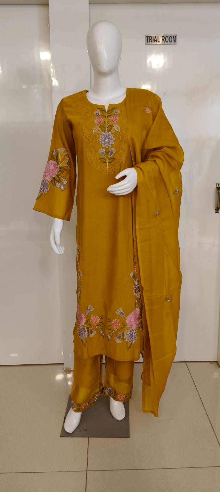 Office Wear Kurthi Set