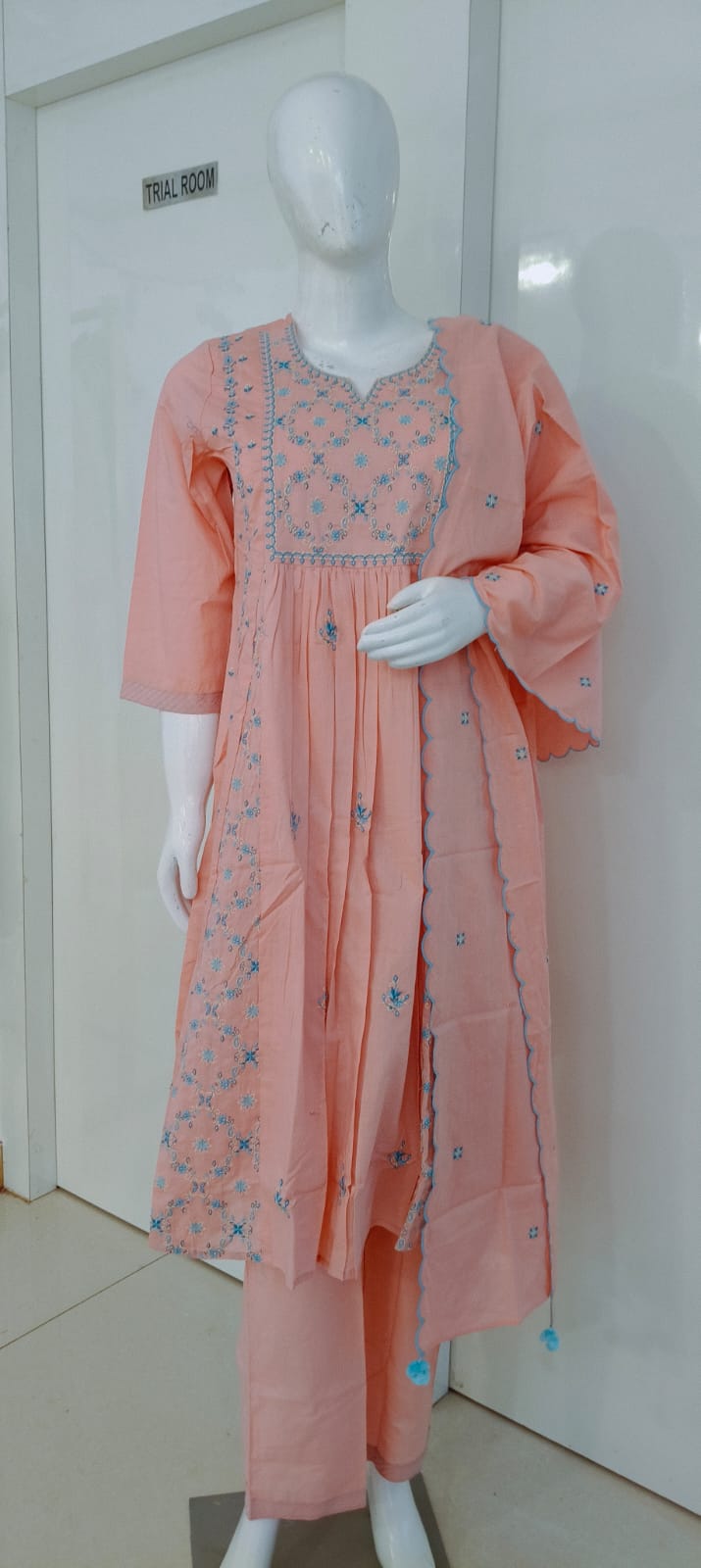 Office Wear Kurthi Set