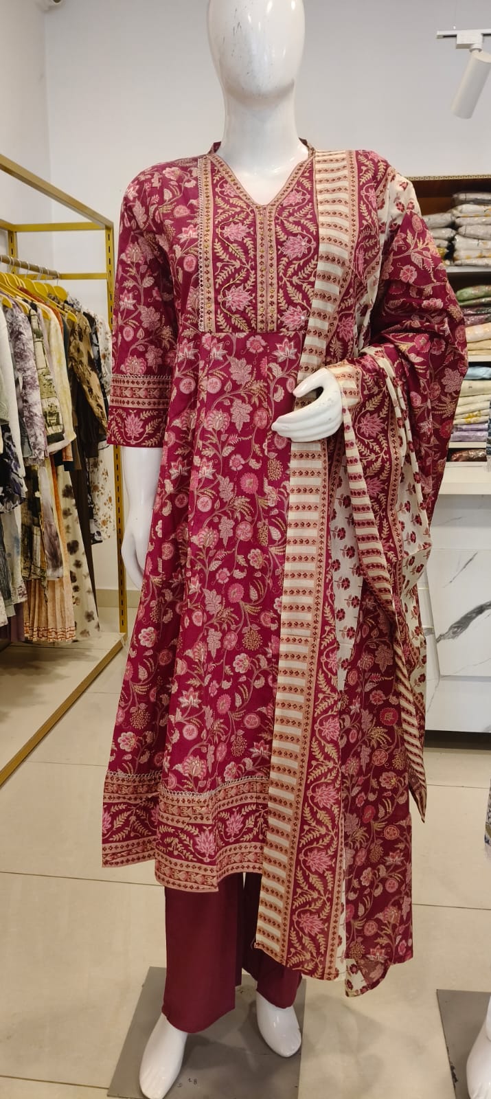 Office Wear Anarkali