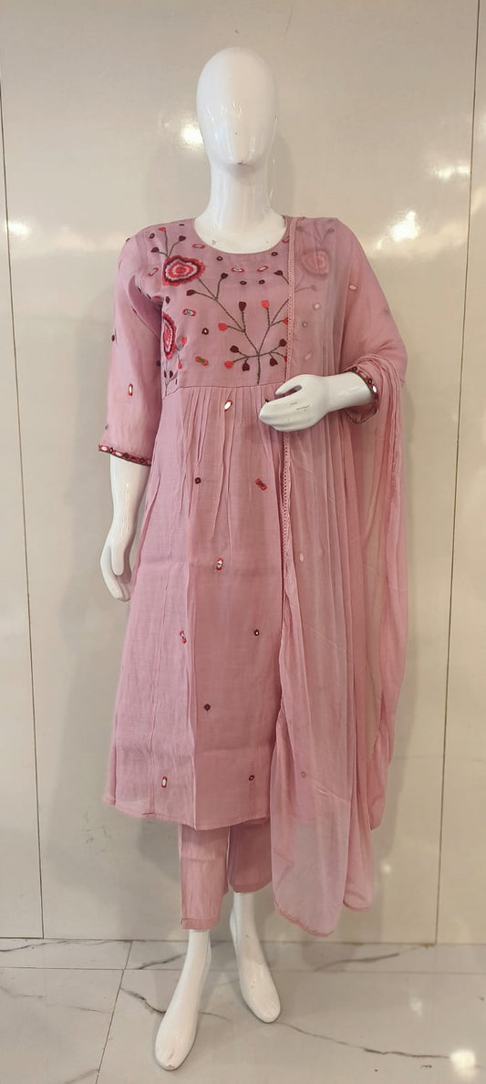 OFFICE WEAR KURTHI SET