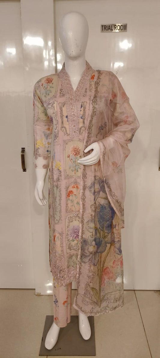 KURTHI SET SEMI CASUAL WEAR