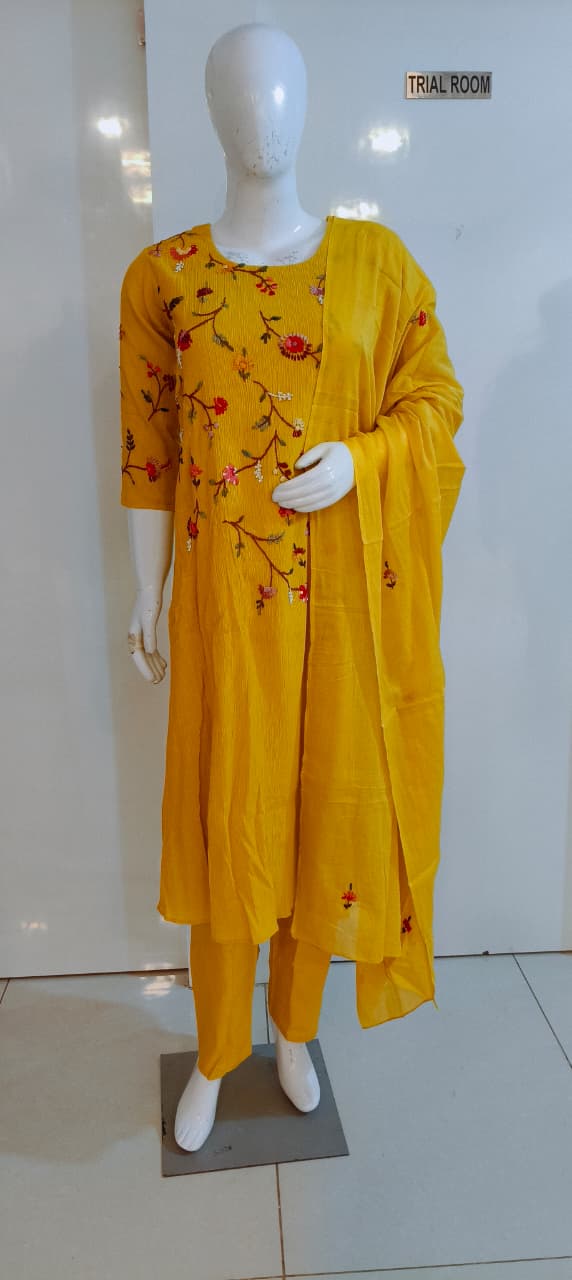 PARTY WEAR KURTHI SET