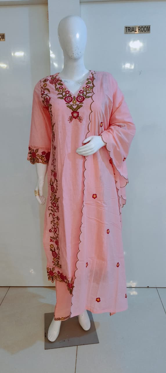 PARTY WEAR KURTHI SET