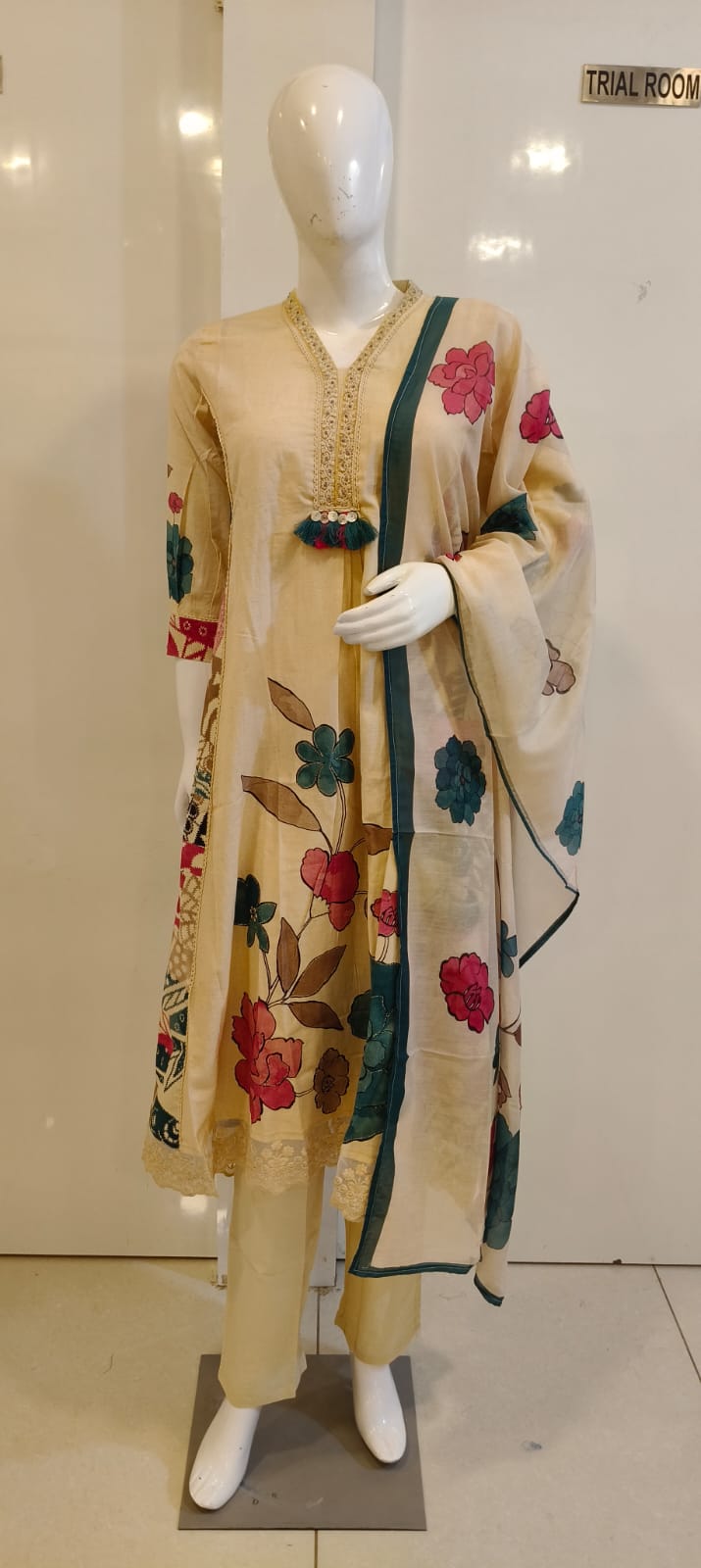 Office Wear Kurthi Set